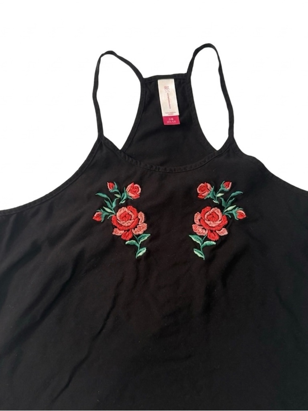 No Boundaries Black Ribbed Tank Top - Picture 3 of 7